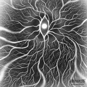 psychedelic magic mushroom art depicting visions